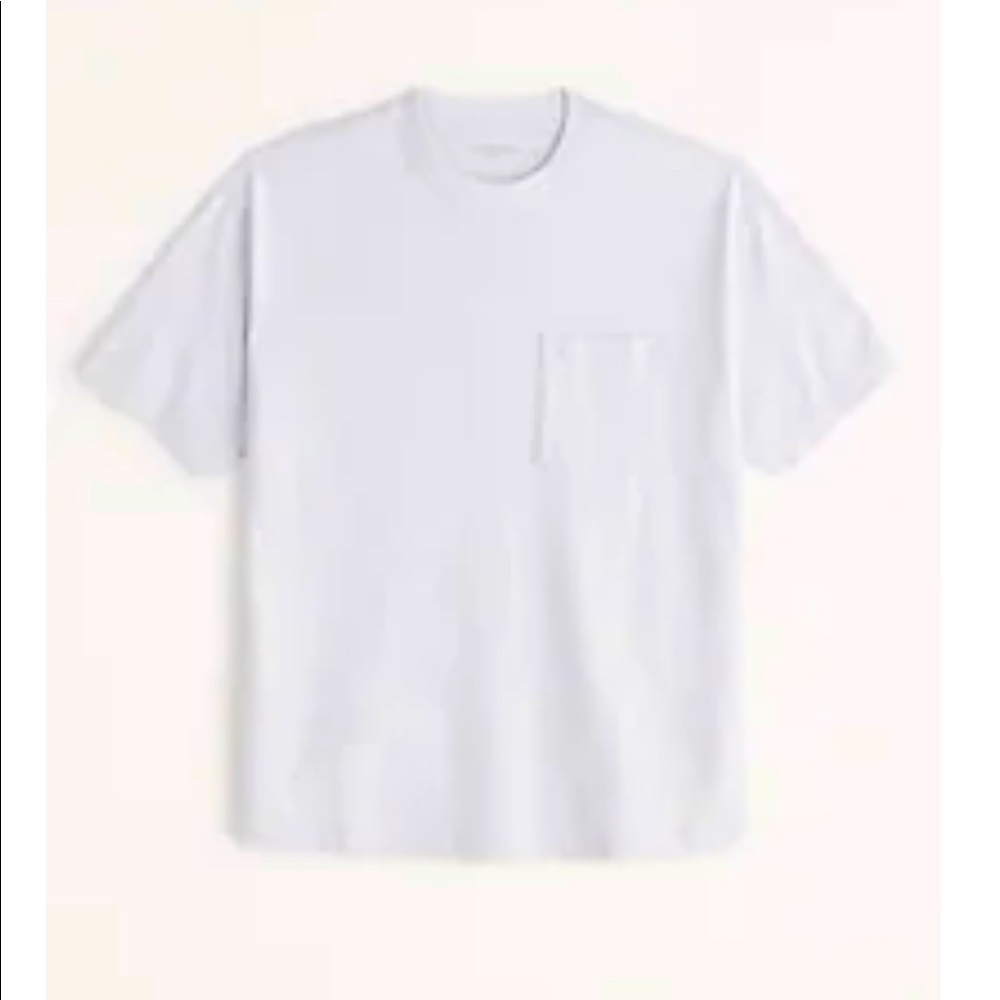 Abercrombie Essential Oversized Pocket Tee